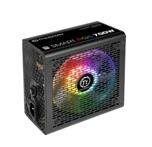 Thermaltake Smart 700W RGB (80+ 230V EU, 2xPEG, 120mm, Single Rail) - Image 2