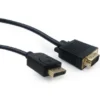 Gembird Cable DisplayPort VGA 1.8m black