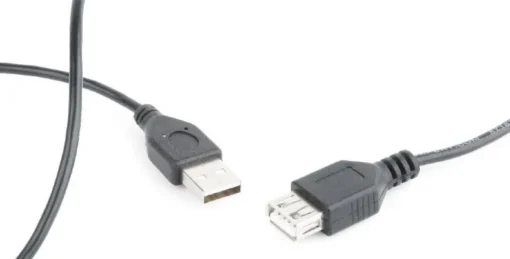 Gembird USB 2.0 extension cable AM-AFI 0.75m black