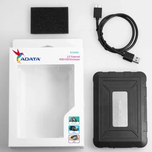 Adata кутия за външен хард диск ED600 USB3.1 - Image 5