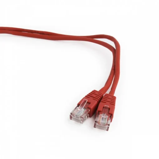 Gembird Patch cord cat.5e flooded cover 1M red