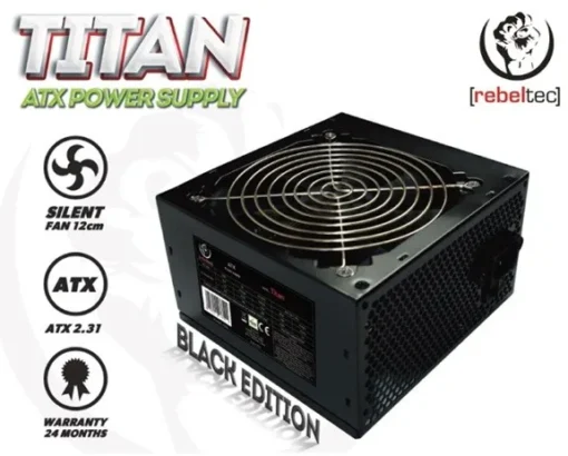 Rebeltec PC захранващ блок ATX 700W TITAN ver 2.31 - Image 2