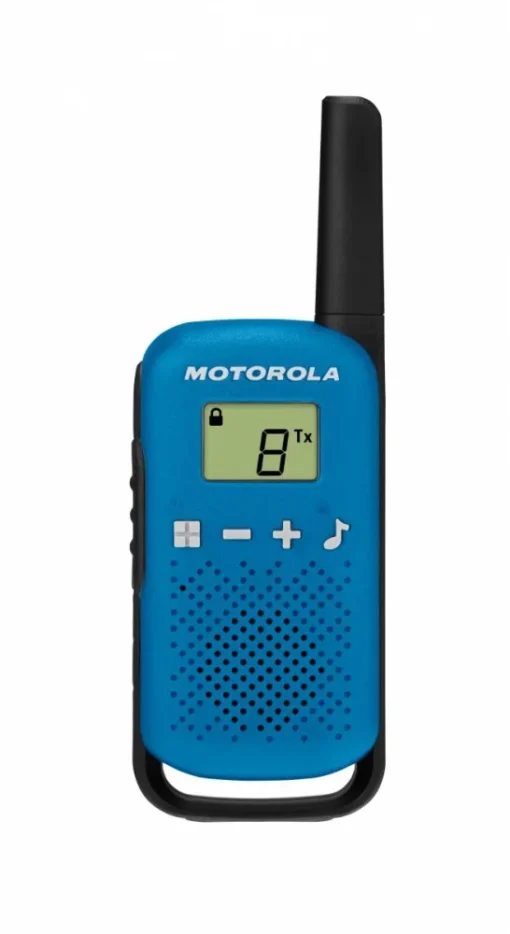 Motorola Walkie Talkie TLKR T42 blue - Image 4