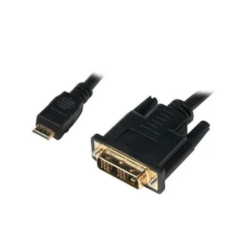 LogiLink Mini HDMI to DVI-D cable M/M 1m black