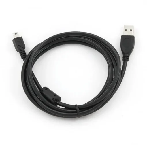 Gembird Cable Mini USB 2.0 CANON (with ferrite) 1.8m bla - Image 2