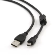 Gembird Cable Mini USB 2.0 CANON (with ferrite) 1.8m bla