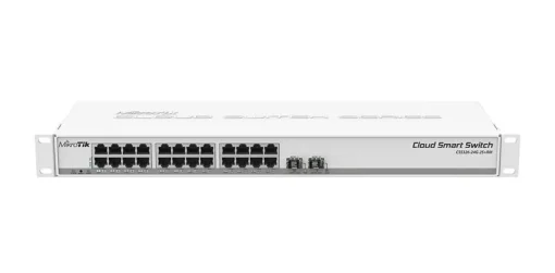 Cloud Smart Switch Mikrotik CSS326-24G-2S+RM 24 port