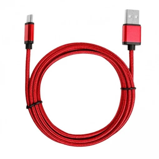 TB Cable USB - USB C 1.5 m ruby tape - Image 3