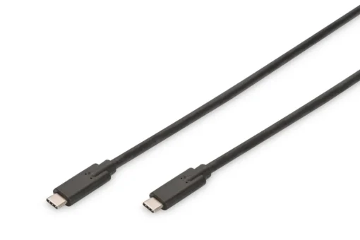 Digitus Connection Cable USB 3.1 Gen.2 SuperSpeed + 10Gbps USB Type C / USB C M / M Power Delivery black