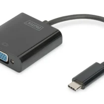 Digitus Graphic adapter VGA 1080p FHD to USB 3.1 black length 15cm