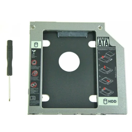 Qoltec Pocket for second drive 2.5 HDD 127mm