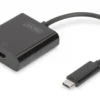 Digitus Graphic adapter HDMI 4K 30Hz UHD to USB 3.1 Type C with audio black length 15cm