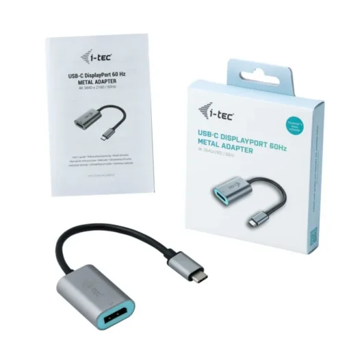 i-tec Adapter USB-C 3.1 Display Port 60 Hz Metal - Image 4