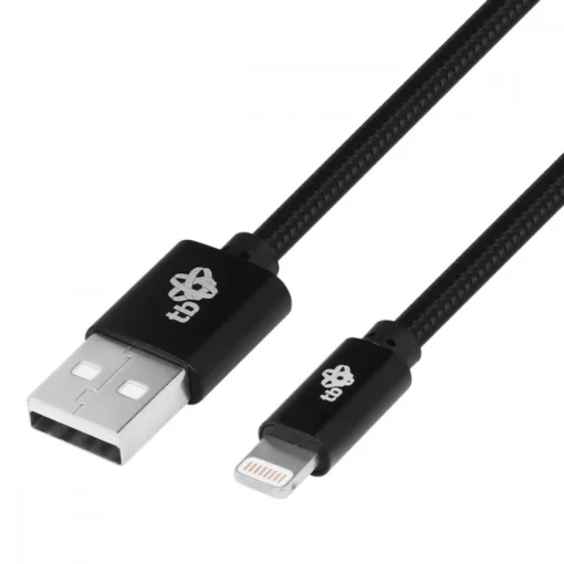 TB Lightning - USB Cable 1.5m black MFi - Image 2