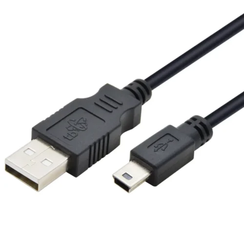 TB кабел USB - Mini USB 1m. black