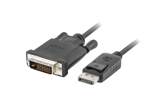 Lanberg Cable DisplayPort - DVI -D M/M 1m black