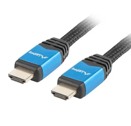Lanberg кабел Premium HDMI-HDMI M/M v2.0 1m черен
