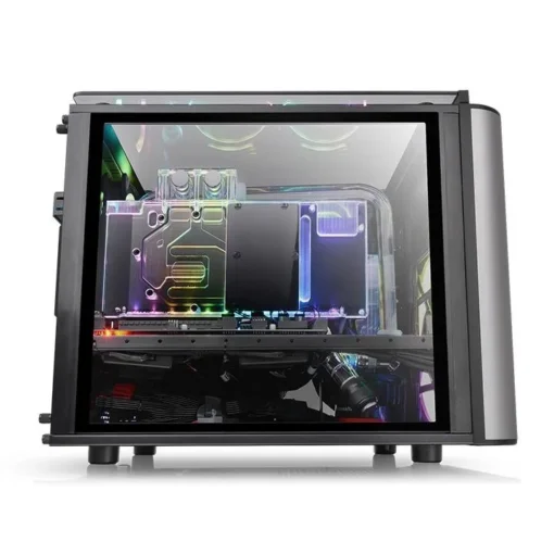 Thermaltake Компютър case LEVEL 20 VT MiniITX microATX Tempered Glass - czarna - Image 4