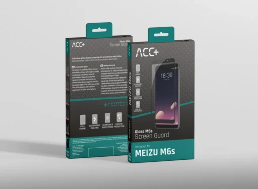 ACC+ Protective glass 9H MEIZU M6S black - Image 4