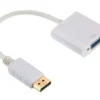 Gembird Adapter Display Port VGA white