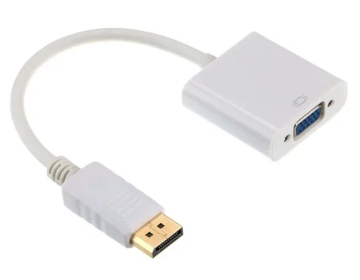 Gembird Adapter Display Port VGA white