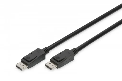 Digitus Connection Cable Displayport K 30Hz UHD Typ DP/DP M/M black 1m