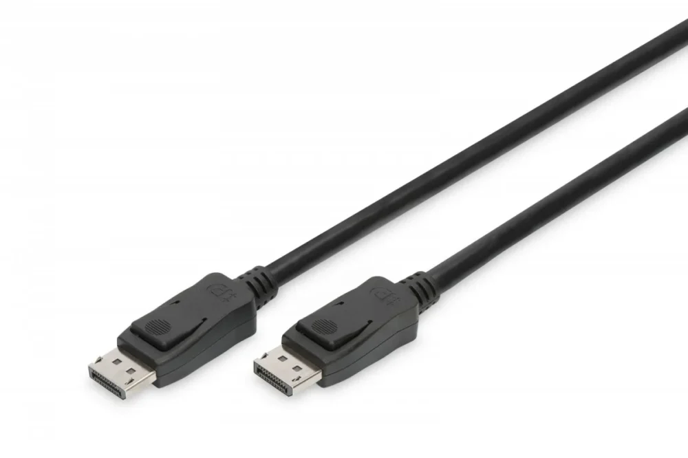 Digitus Connection кабел Displayport 8K 30Hz UHD Typ DP/DP M/M black 2m