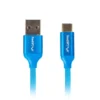 Lanberg USB cable CM - AM 2.0 1m Blue Premium