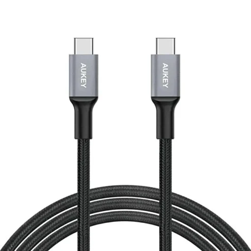 AUKEY CB-CD6 Ultrafast Braided uick Charge USB C - USB C 2m