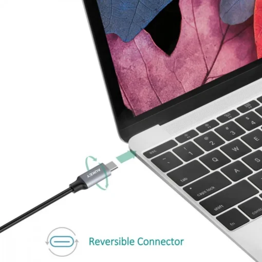 AUKEY CB-CD6 Ultrafast Braided uick Charge USB C - USB C 2m - Image 3