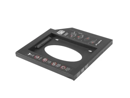 Lanberg Slim Mounting Frame for 2,5 inch. drive to 5,25 inch. - Image 2