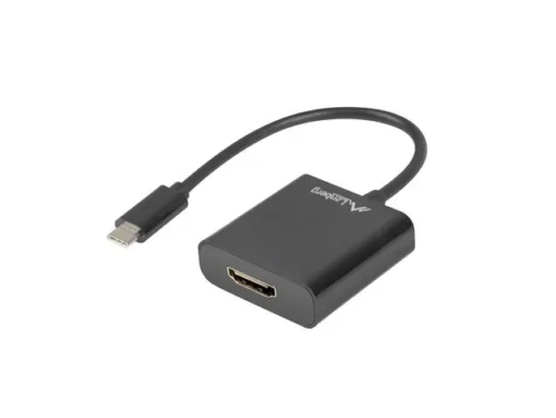 Lanberg Adapter USB CM - HDMI F 15cm black