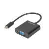 Lanberg Adapter USB CM - VGA F 15cm black