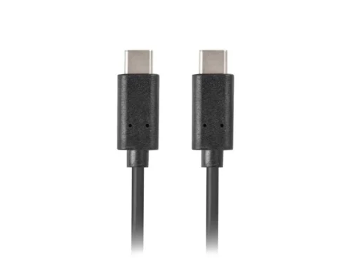 Lanberg USB-C Cable M/M 2.0 1m black - Image 2