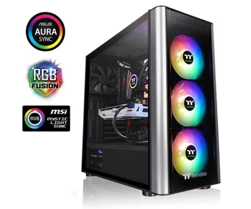 Thermaltake кутия за компютър Level 20 MT ARGB ATX Tempered Glass - Black