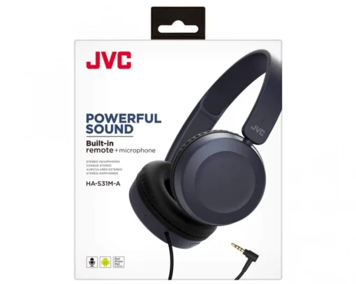 JVC Headphones HA-S31M blue - Image 2