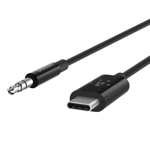 Belkin Adapter USB-C for 3,5mm Audio 0,9m black - Image 4