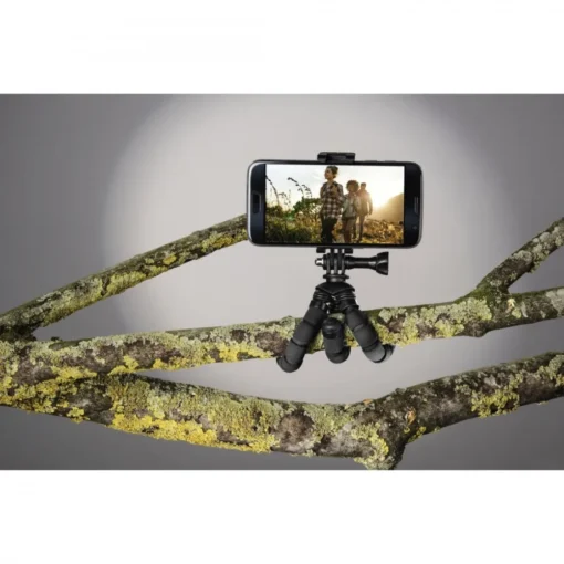 Hama Mini-tripod flex 2in1 14 cm black - Image 5