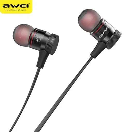 AWEI Stereo Bluetooth Headphones A920BL black - Image 2