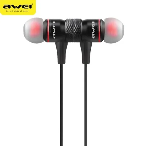 AWEI Stereo Bluetooth Headphones A920BL black - Image 4