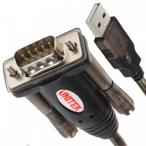 Unitek Adapter USB- 1xRS-232 + Adapter DB9F/DB25M Y-105A - Image 5