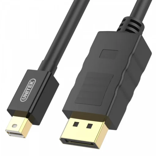 Unitek CABLE miniDisplayPort/ DisplayP M/M 2m;Y-C611BK - Image 3