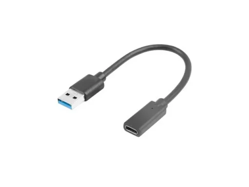 Lanberg Adapter USB TYPE-C (F) AM 3.1 15 cm