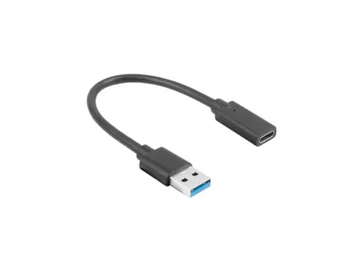 Lanberg Adapter USB TYPE-C (F) AM 3.1 15 cm - Image 2