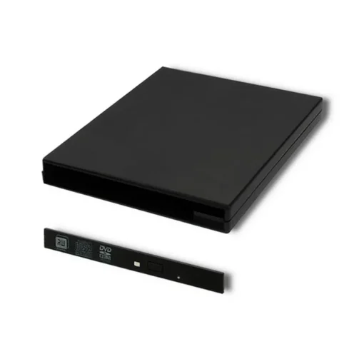 Qoltec Optical driver case CD/ DVD SATA USB2.0 9.5mm