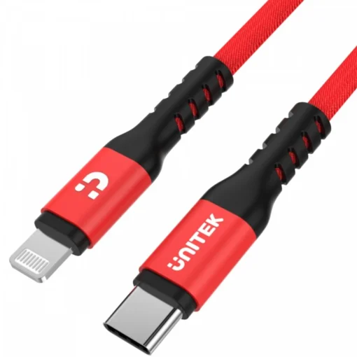 Unitek Cable USB-C - Lightning 1M M/M MFI; C14060RD