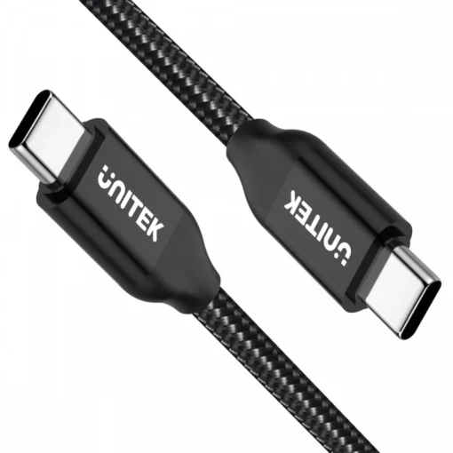 Unitek Cable USB-C - USB-C PD 2M, M/M; C14059BK - Image 2