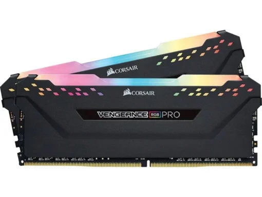 Corsair памет за компютър DDR4 Intel XMP Certified Vengeance PRO RGB 16GB/3200(2*8GB) black CL16