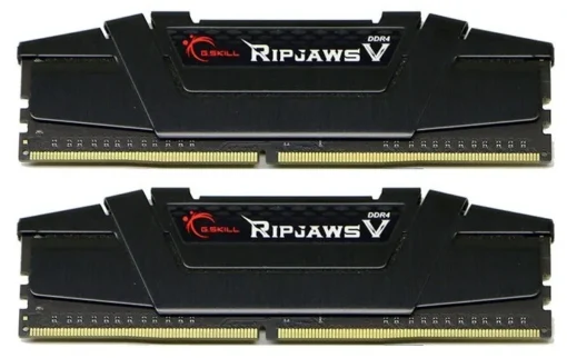 G.SKILL памет за компютър DDR4 16GB (2x8GB) RipjawsV 3600MHz CL18 XMP2 black