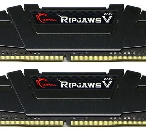 G.SKILL памет за компютър DDR4 16GB (2x8GB) RipjawsV 3600MHz CL16 XMP2 black